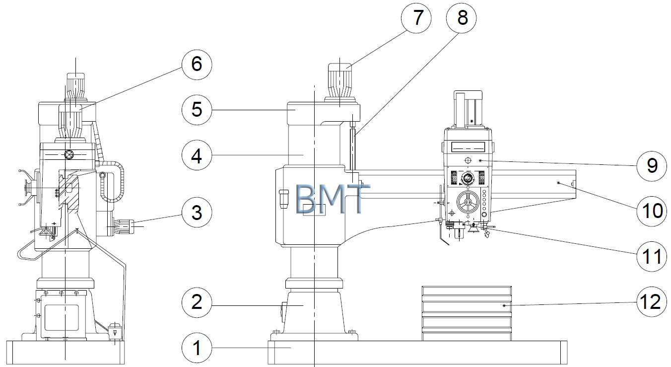 Радиально-сверлильный станок Z3050х16/1